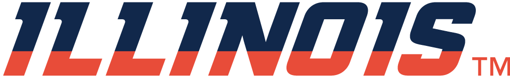 Illinois Fighting Illini 2014-Pres Wordmark Logo 01 vinyl decal